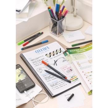 Preview: Faber-Castell Finepen Grip 0.4 5er Etui basic